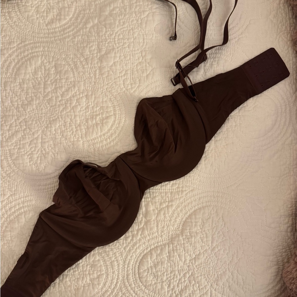 SKIMS Chocolate Underwire Bra
